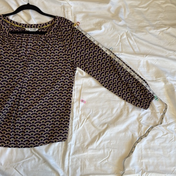 Boden Patterned Blouse - Picture 10 of 11